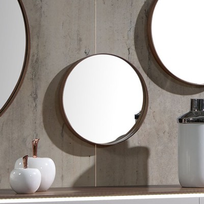 Espelho Kenzo - Nogueira 40cm