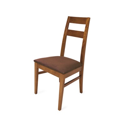 Cadeira Chiado - Estofo Milano Brown