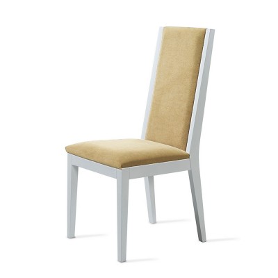 Cadeira Milão - Branco/Bege