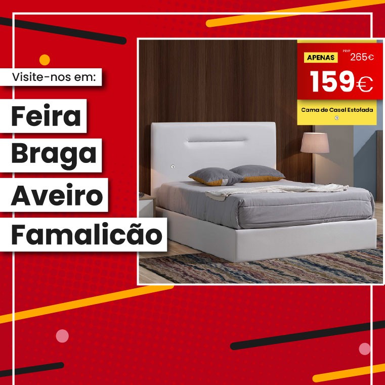 Cama Estofada Capital - Branco 190x140