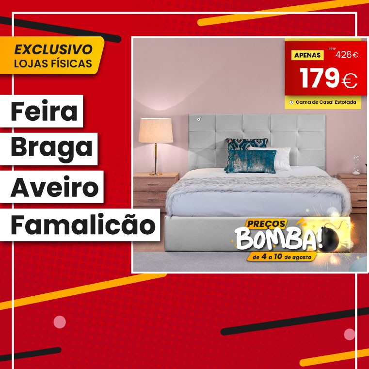 Cama Estofada Fly - Cinza 190x140
