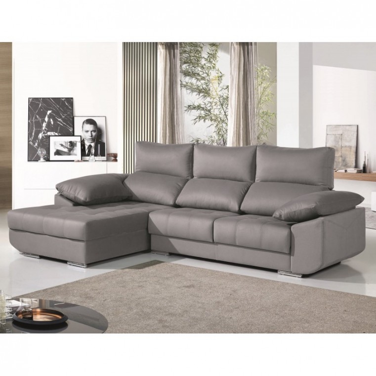 Sofá Chaise Livorno - Antracite