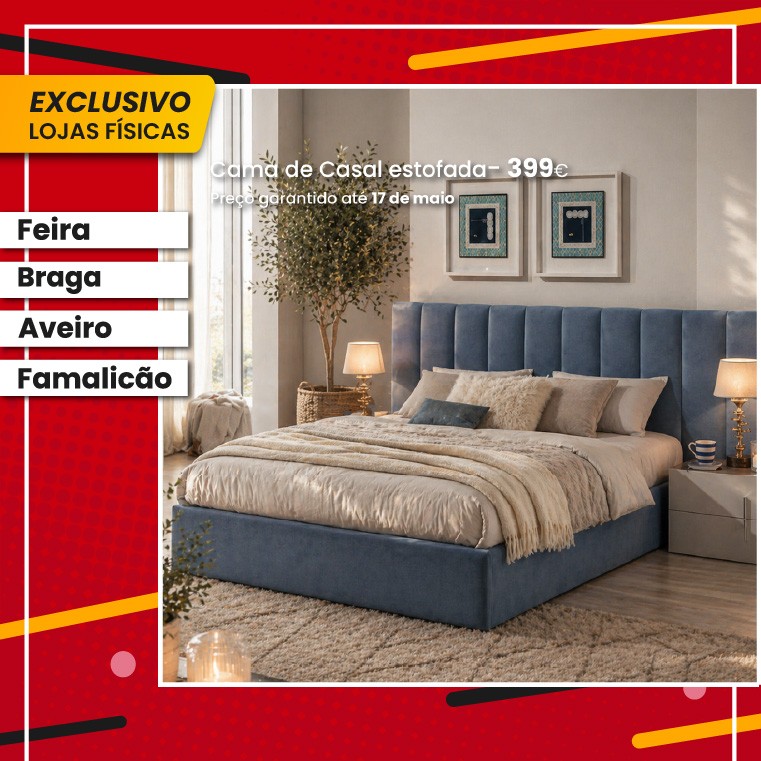 Cama Estofada Maiorca - VIP 15 200x160