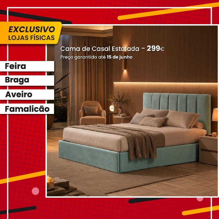 Cama Estofada Menorca - VIP 10 200x160